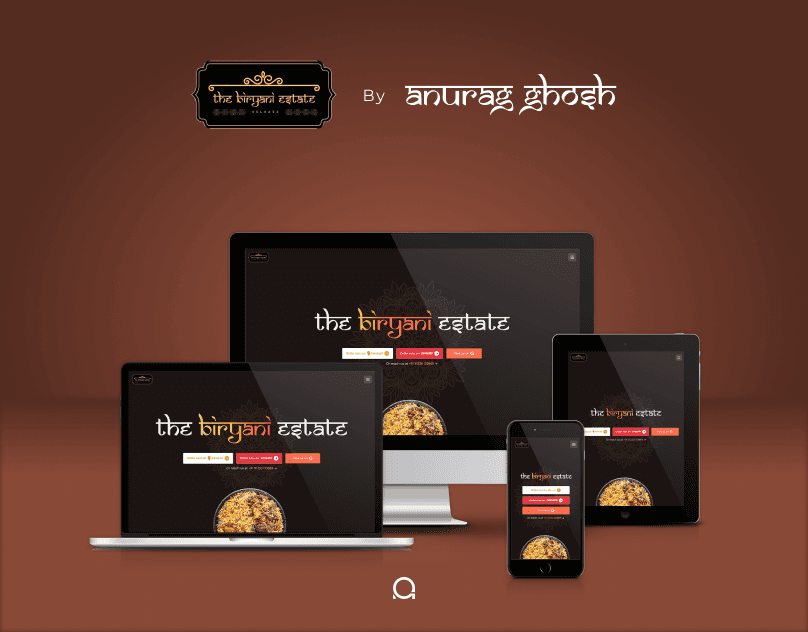 Biryani Estate - Website