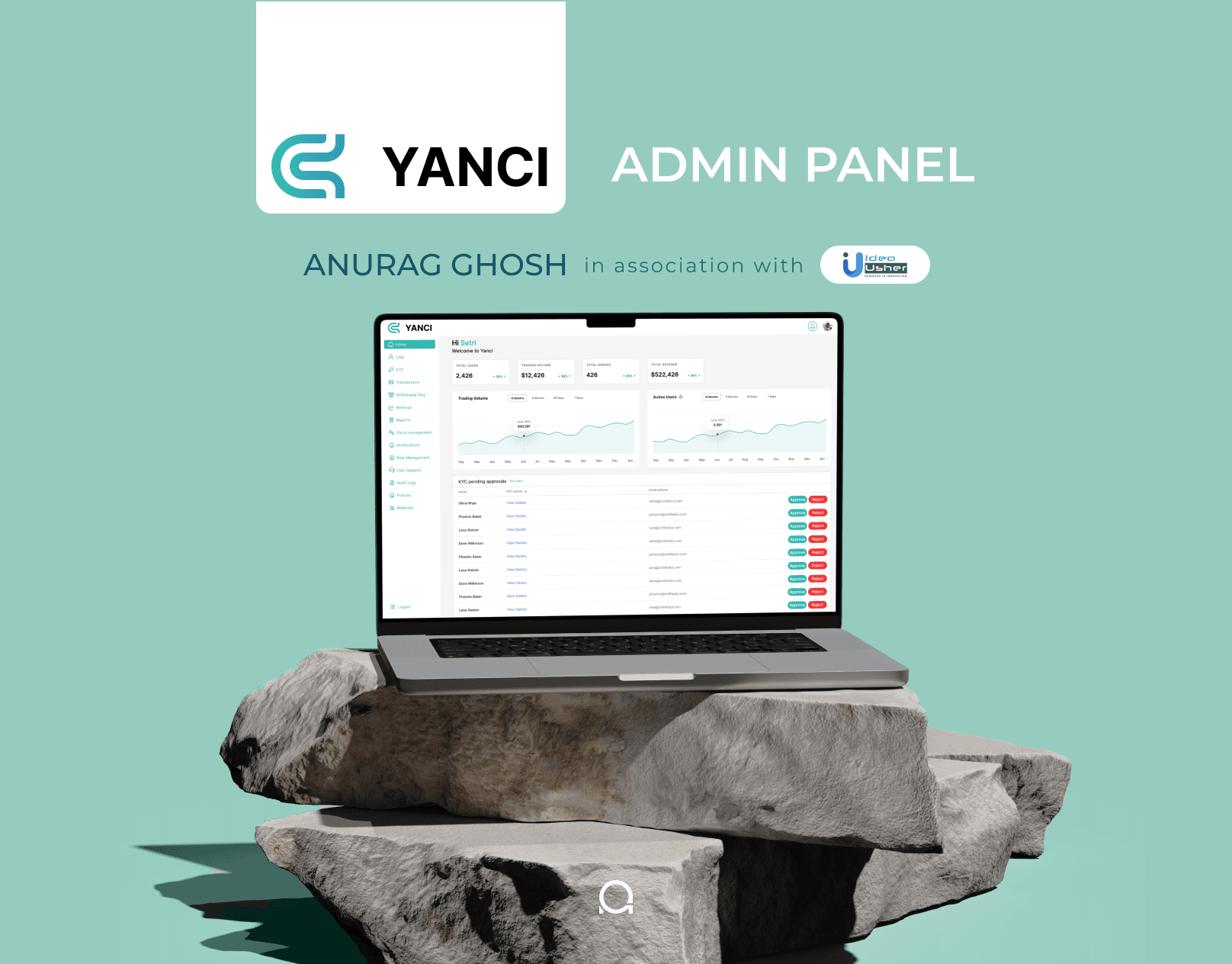 Yanci - Admin Panel